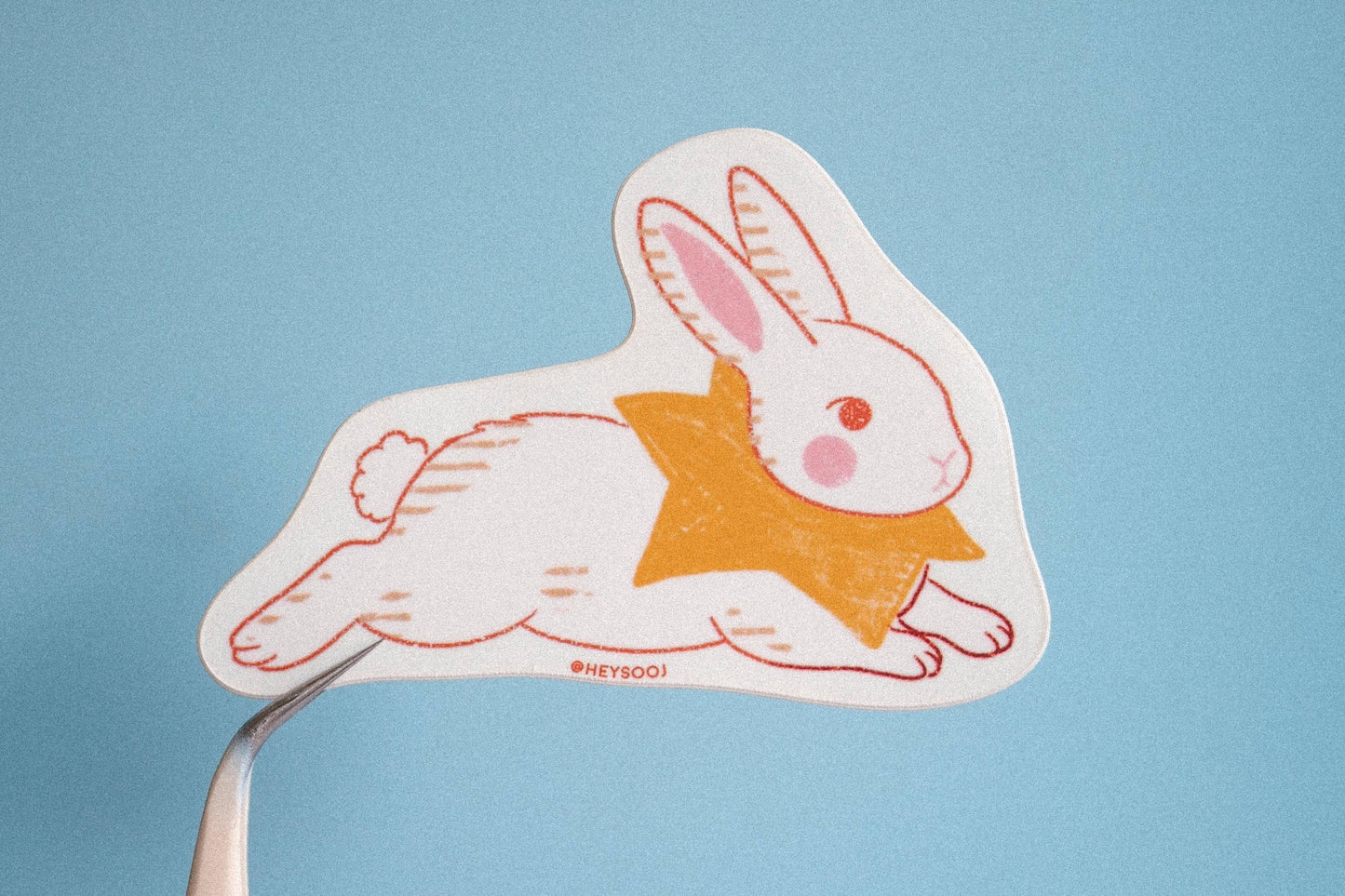 Star Bunny Sticker