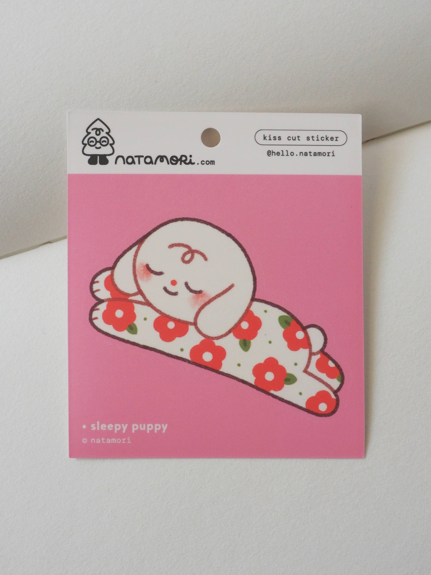 Sleepy Puppy • Single Vinyl Sticker