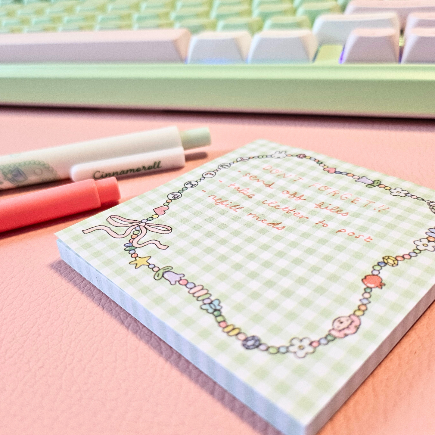 Charm Bracelet - Sticky Notes