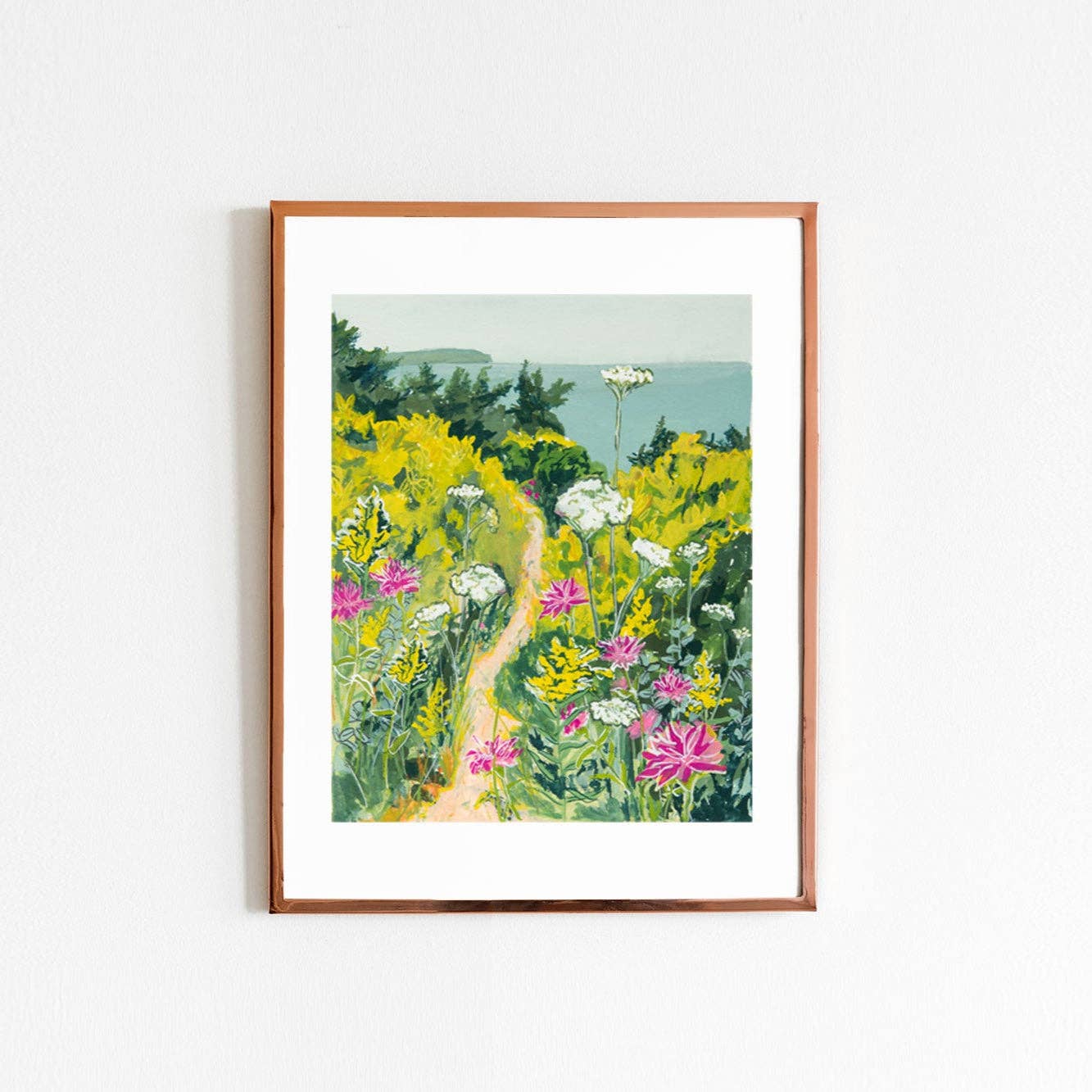 Coastal Path - Lawrencetown Print