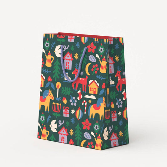 Folk - Holiday Gift Bag