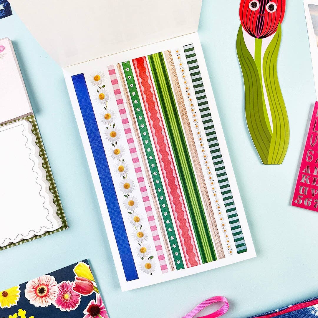 In The Garden - Junk Journal Sticker Book