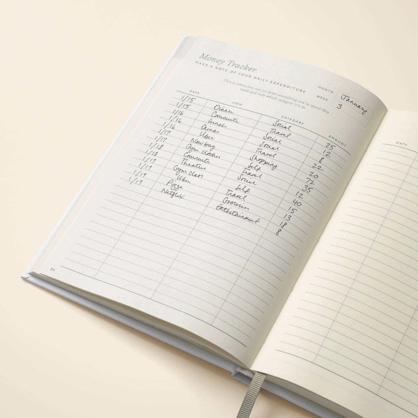 Guided Finance Planner - A5 Journal