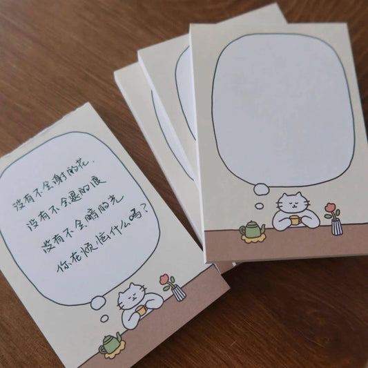 Memo Note Pad | Kitty Life