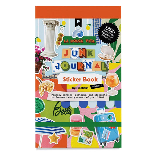 La Dolce Vita - Junk Journal Sticker Book, Volume 5