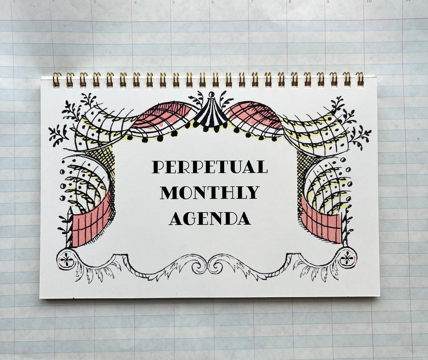 Parcel Perpetual Monthly Calendar