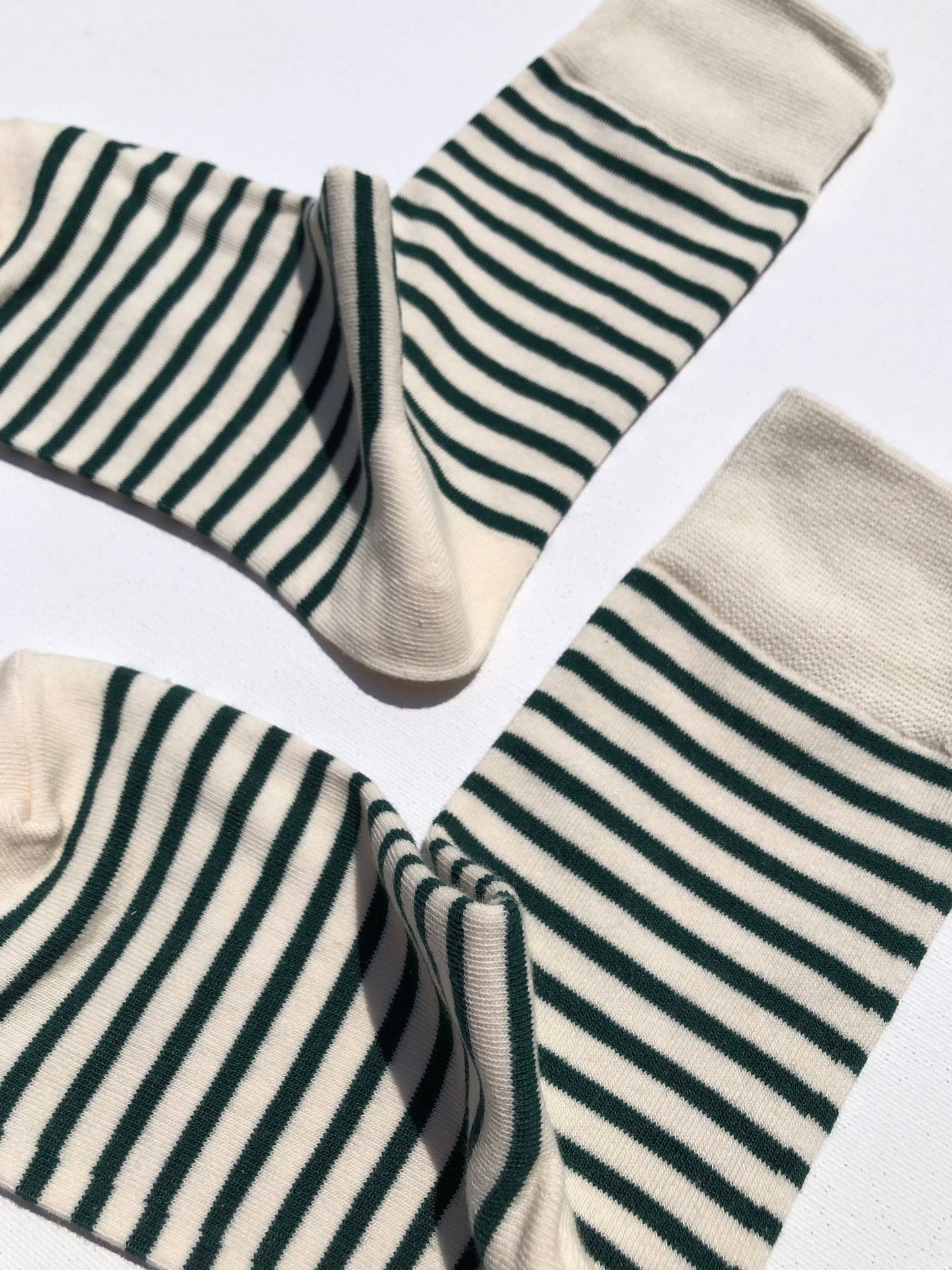Striped Crew Socks