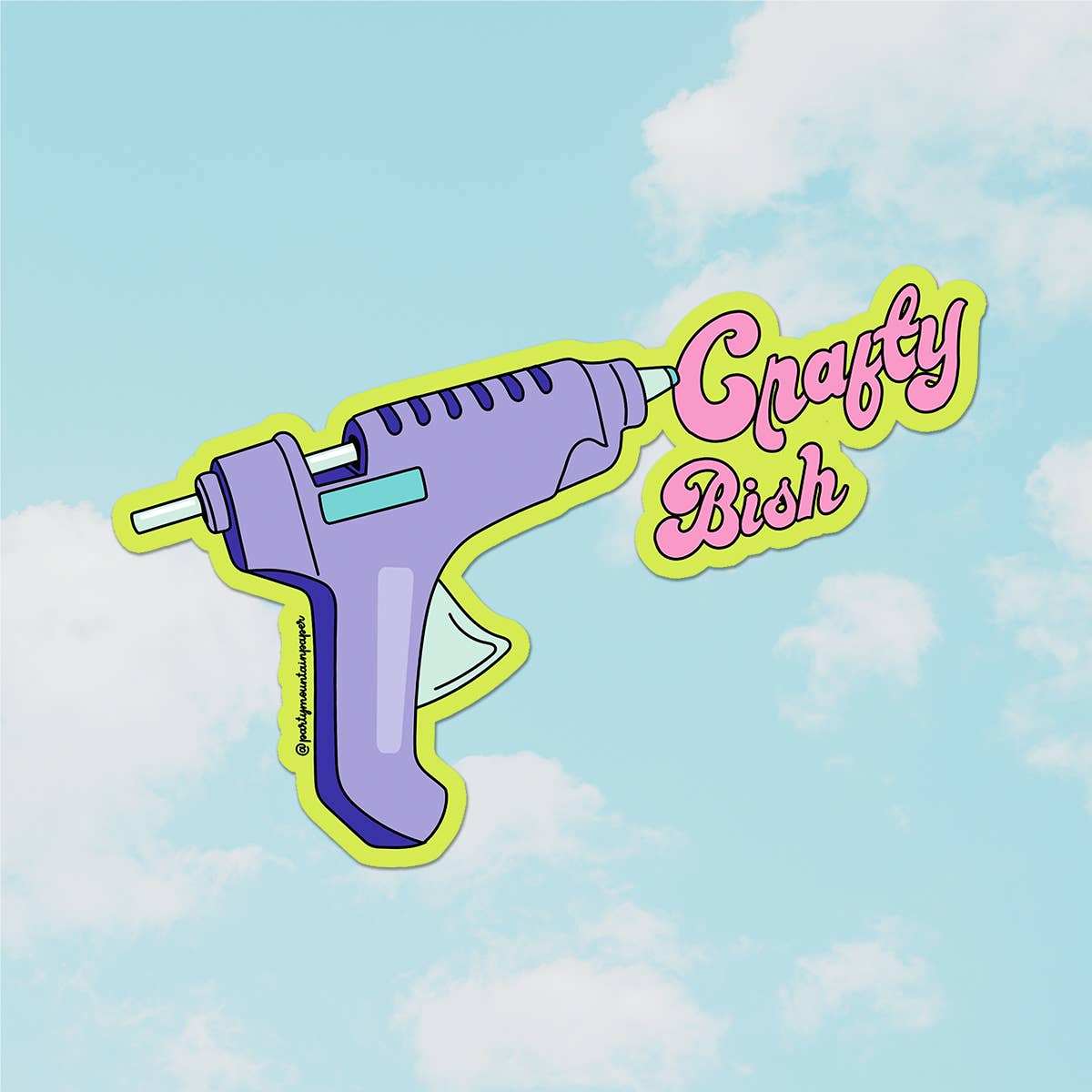 Crafty Bish - Sticker
