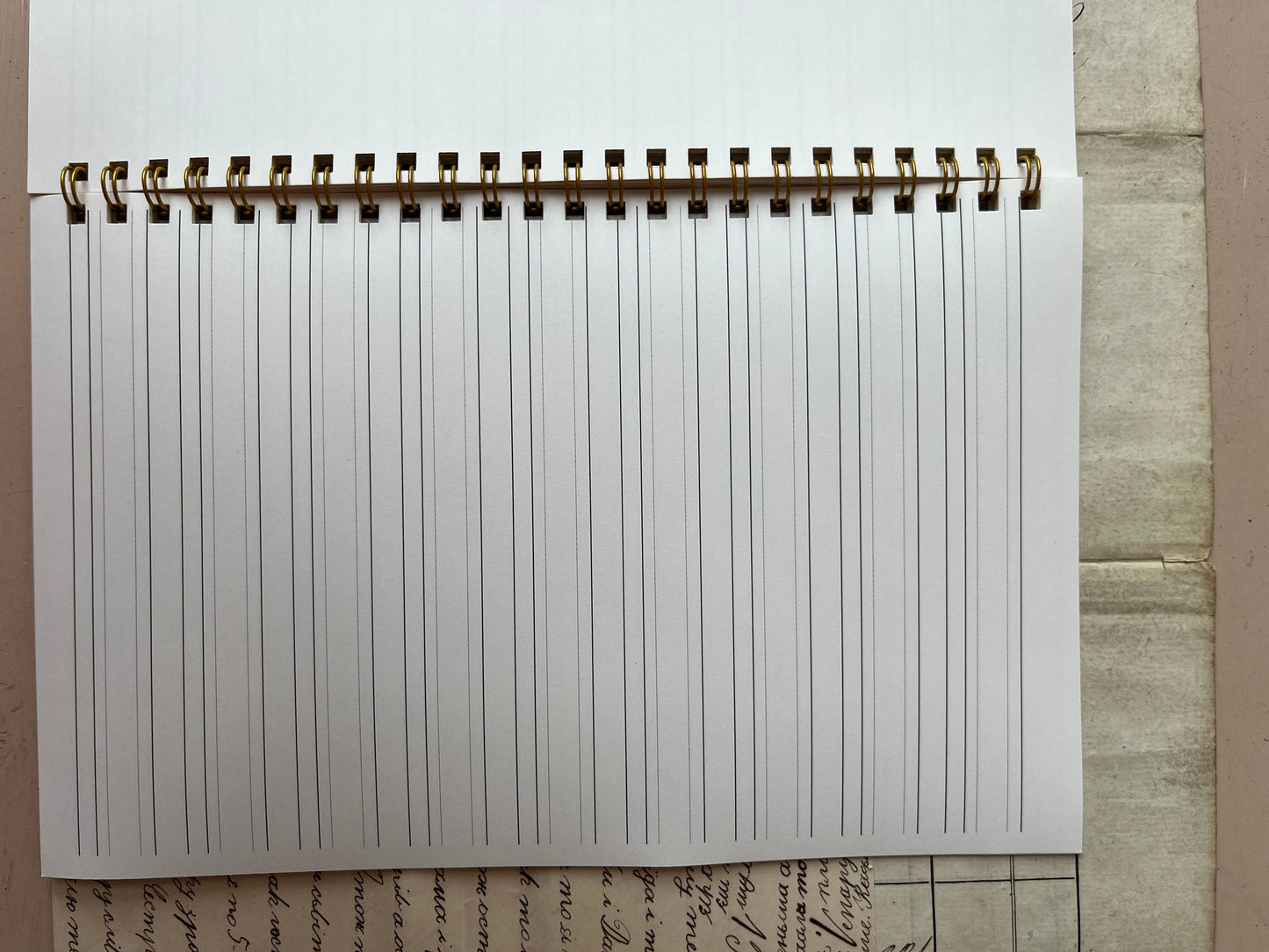 Calligraphy Exercise Notebook
