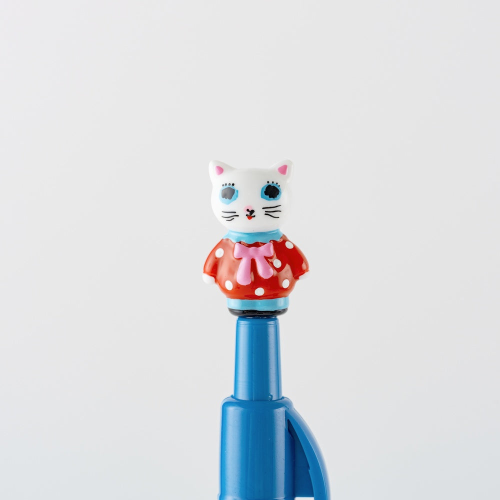 Yumi Kitagishi: Ballpoint Pen (White Cat)