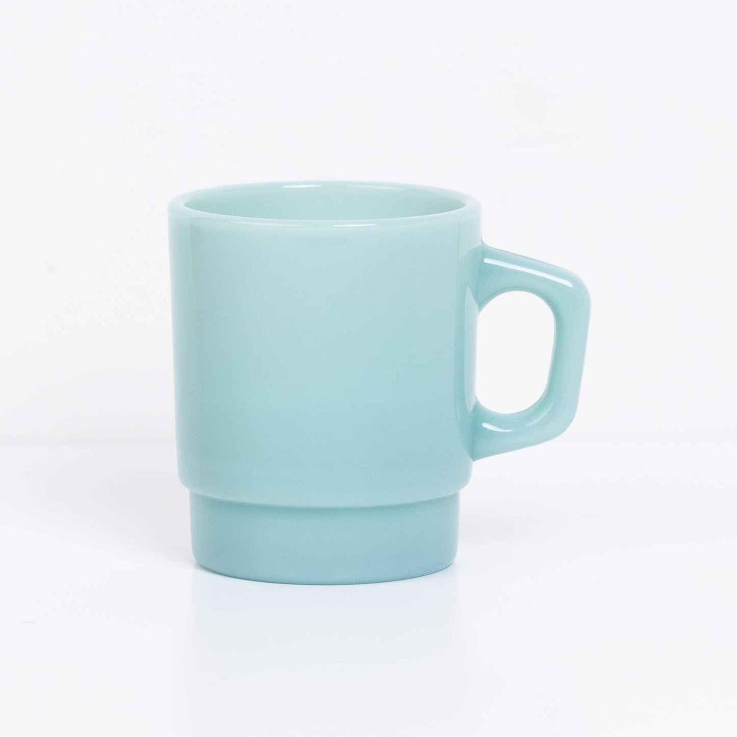 Milk Glass Mug