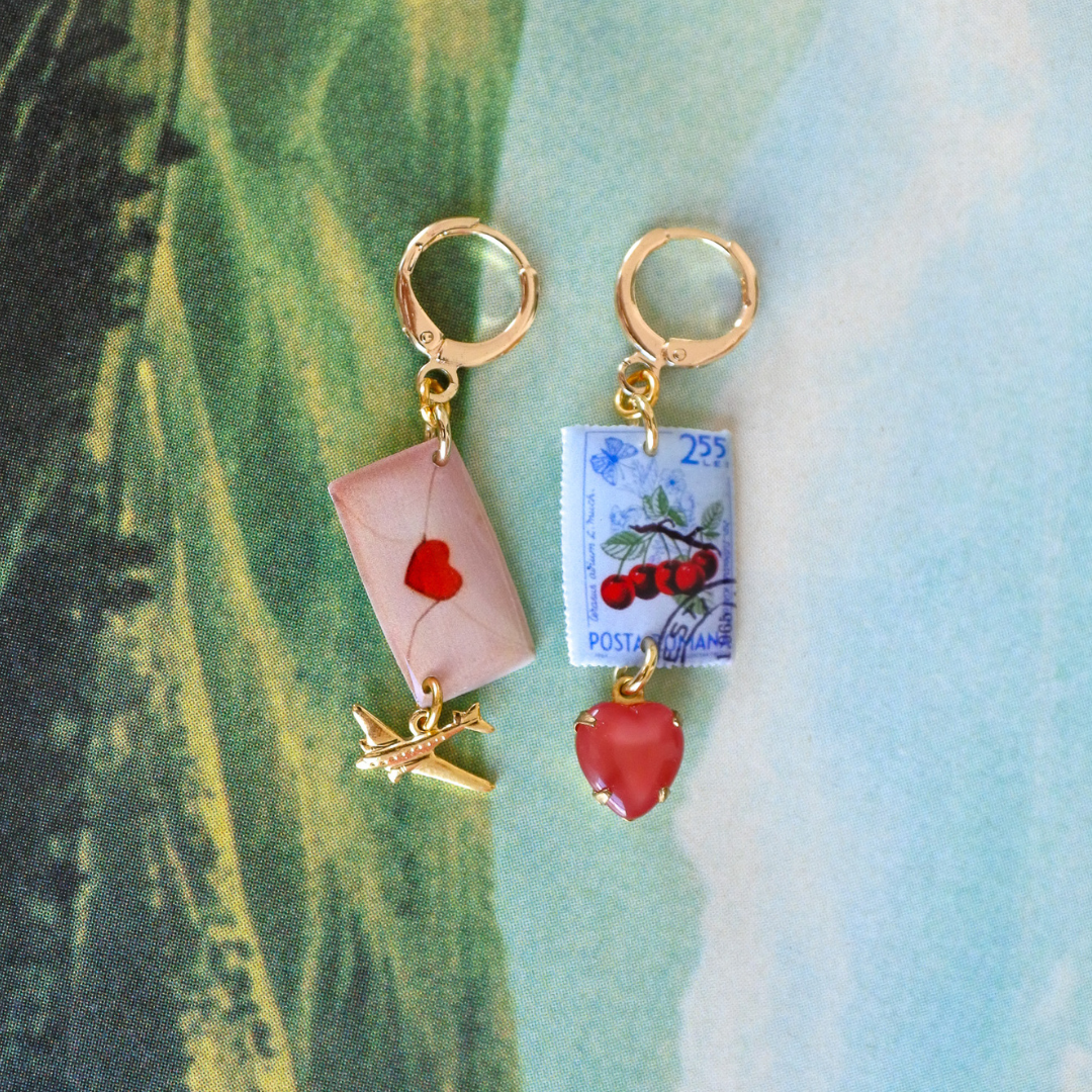Air Mail Affair - Dangle Earring Set