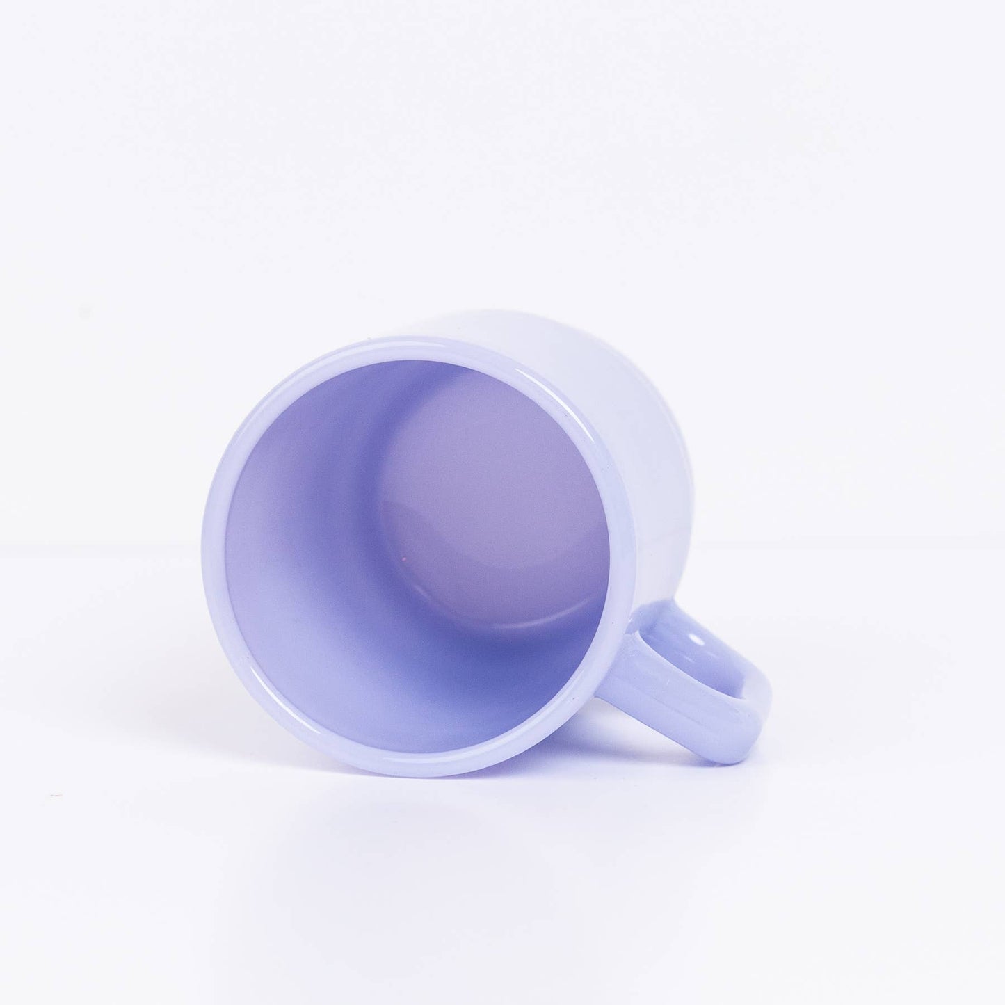 Milk Glass Mug