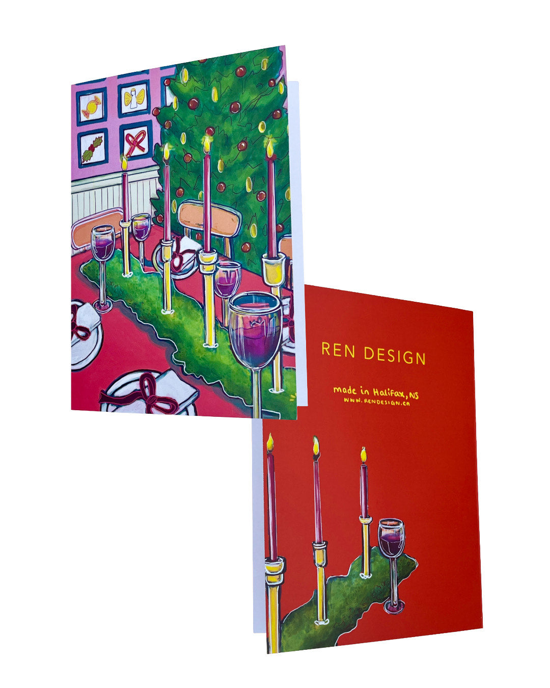 Holiday Dinner - Greeting Card