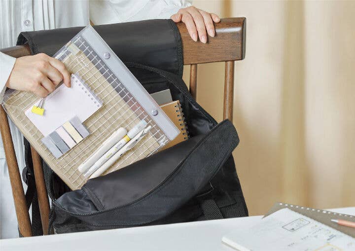 KOKUYO Piiip Case — Large Flat, Various Colours