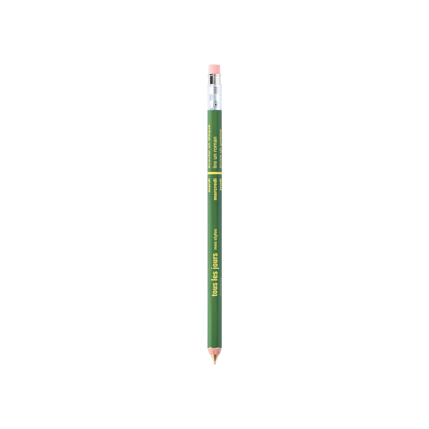 Wooden Mechanical Pencil - "Tous Les jours"