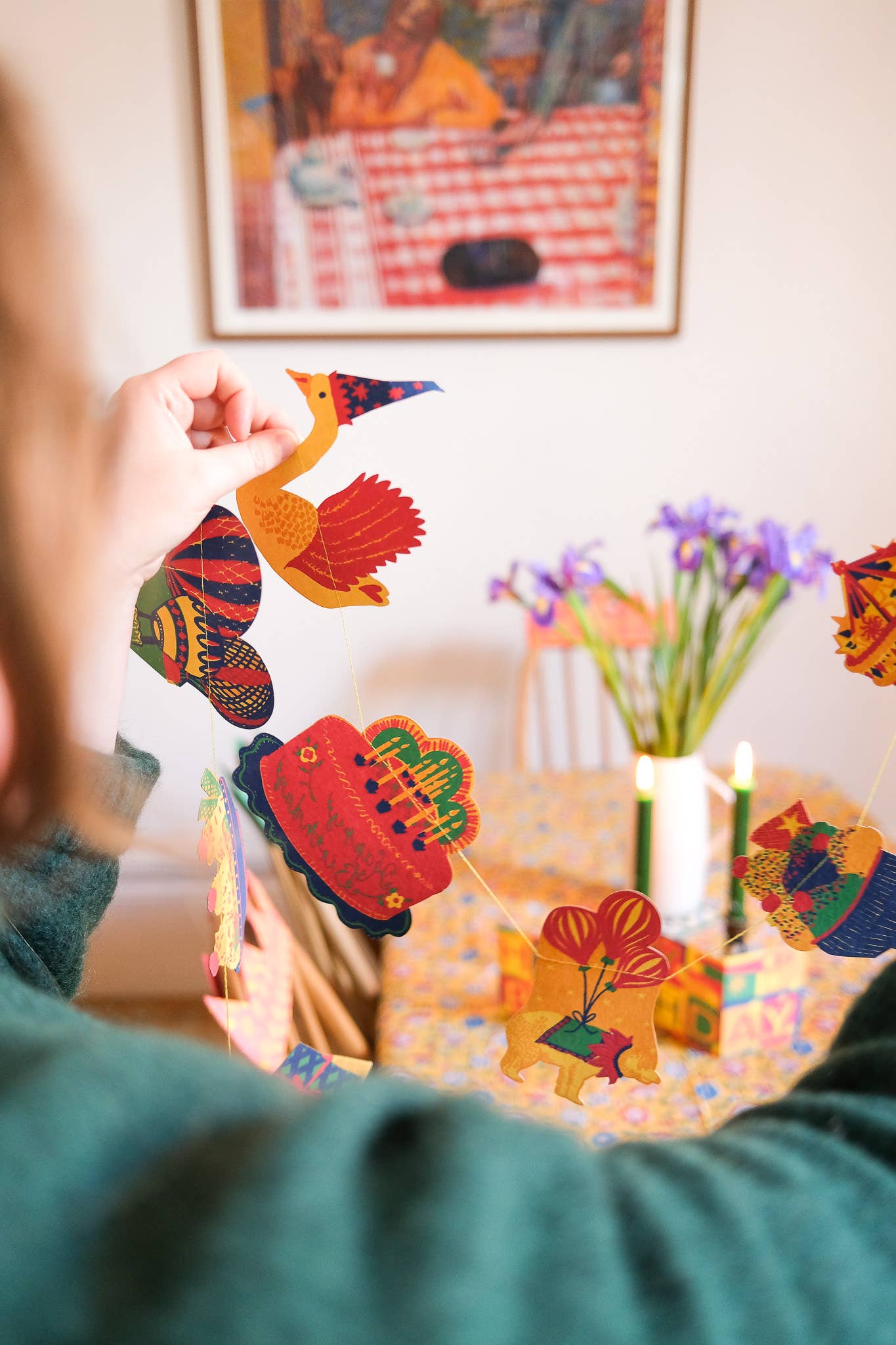 Birthday Party - Sewn Garland