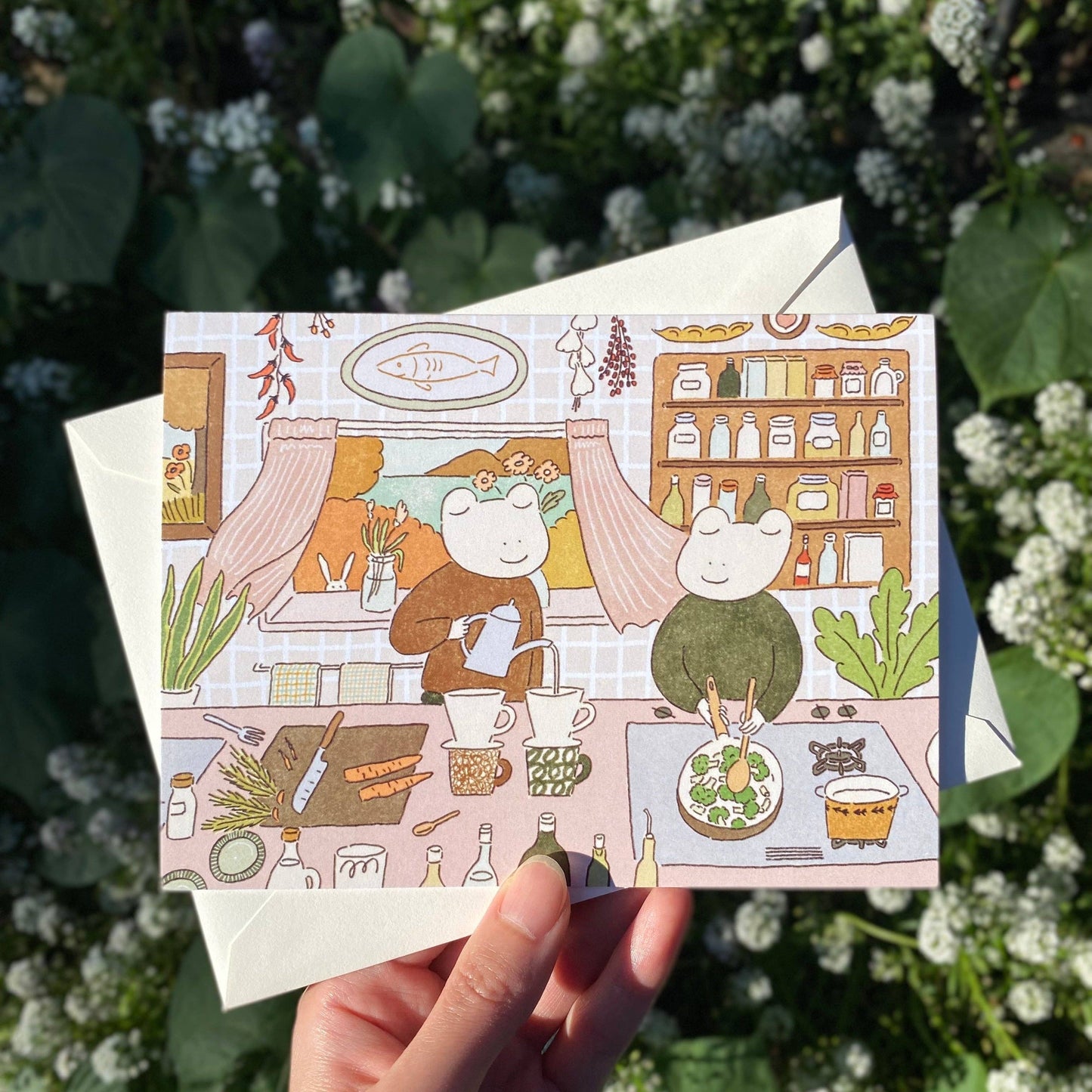 Cozy Kitchen - Just Because Card