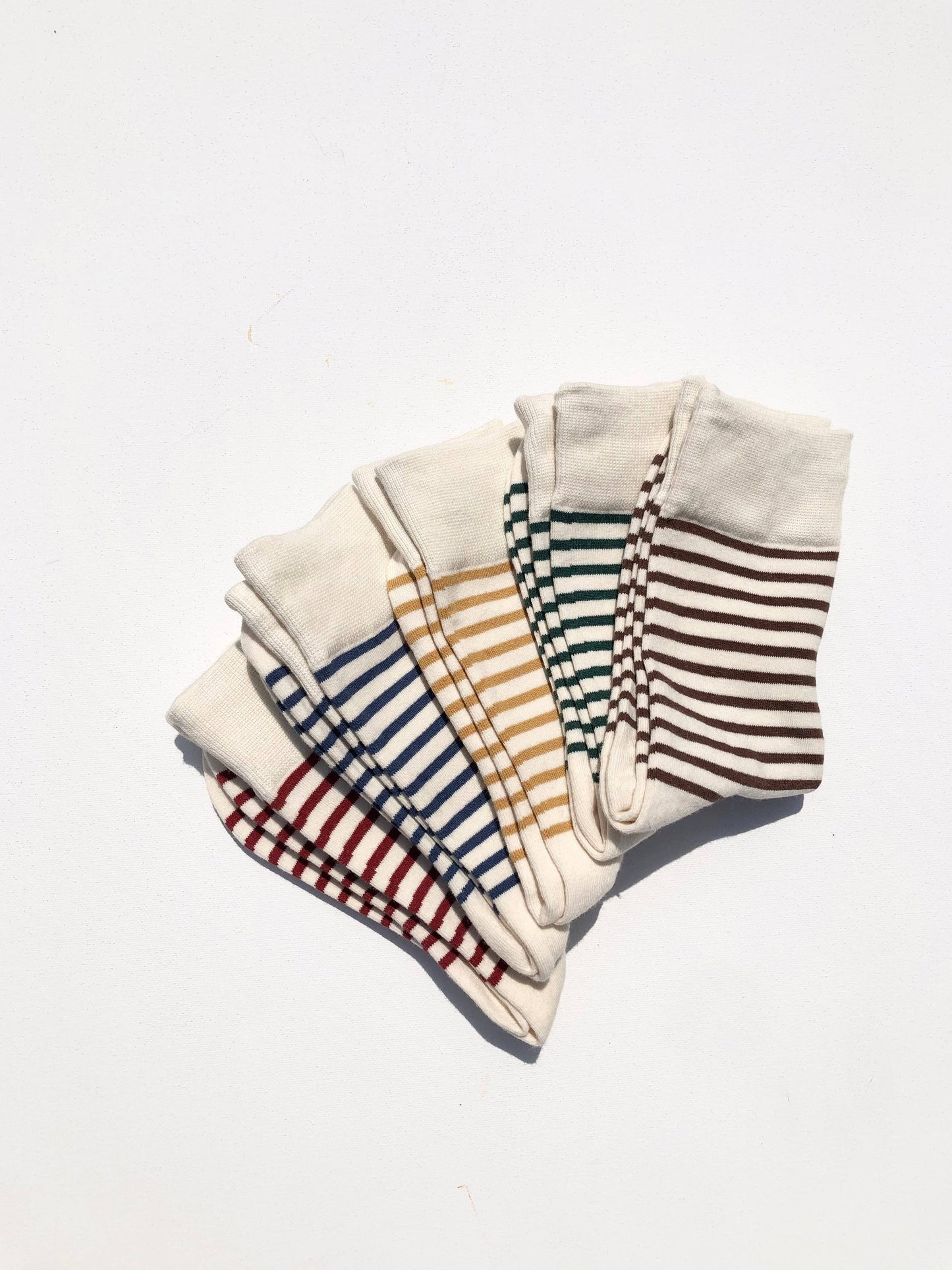 Striped Crew Socks