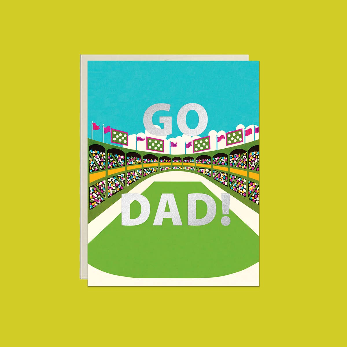 Go Dad! – Foil Father’s Day ✿ Celebration Card