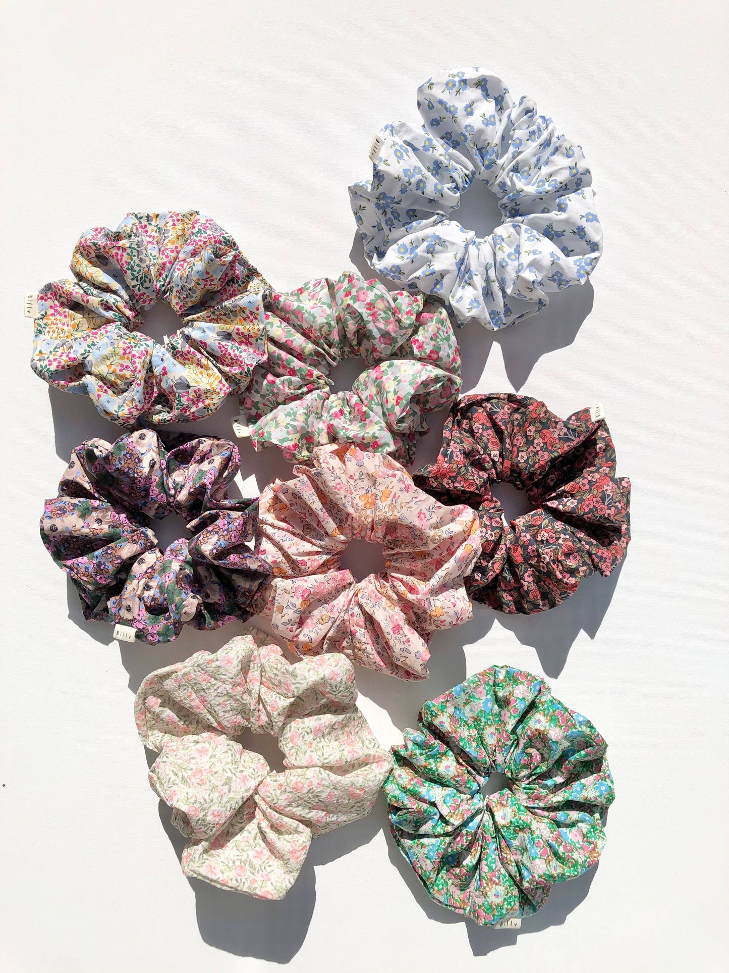 Prince Edward Island Floral Scrunchies