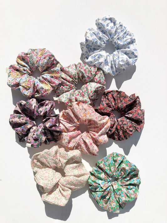 Prince Edward Island Floral Scrunchies