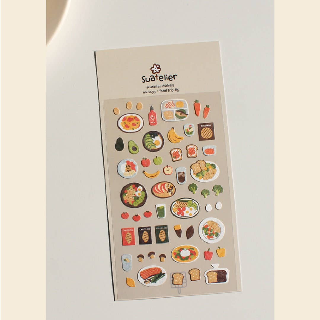 Suatelier | Food Trip Stickers