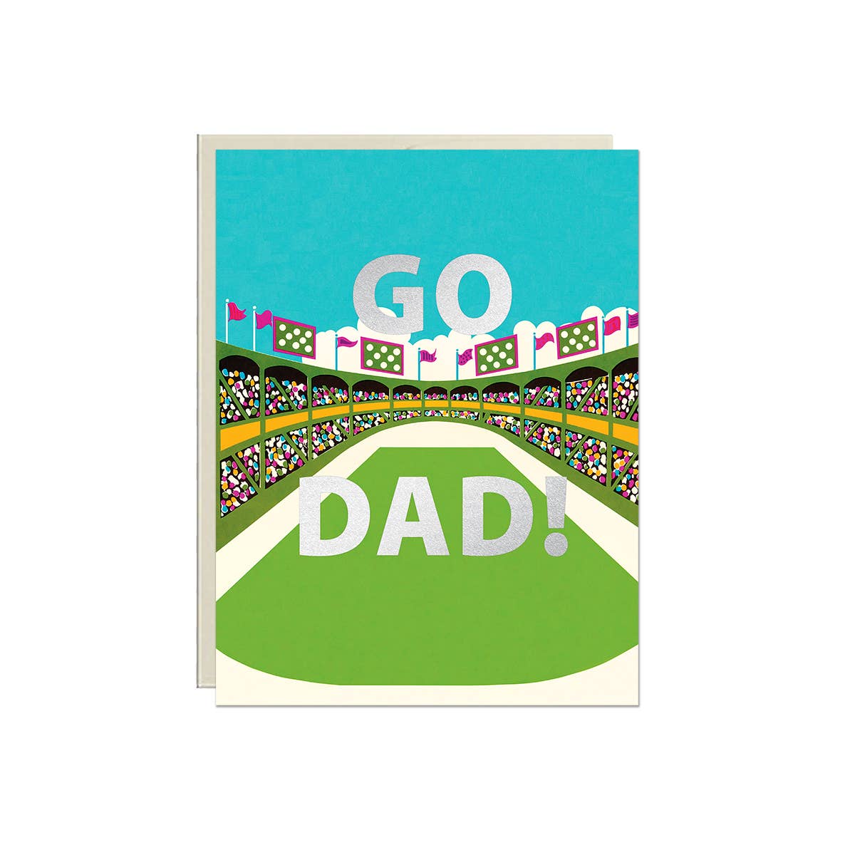 Go Dad! – Foil Father’s Day ✿ Celebration Card
