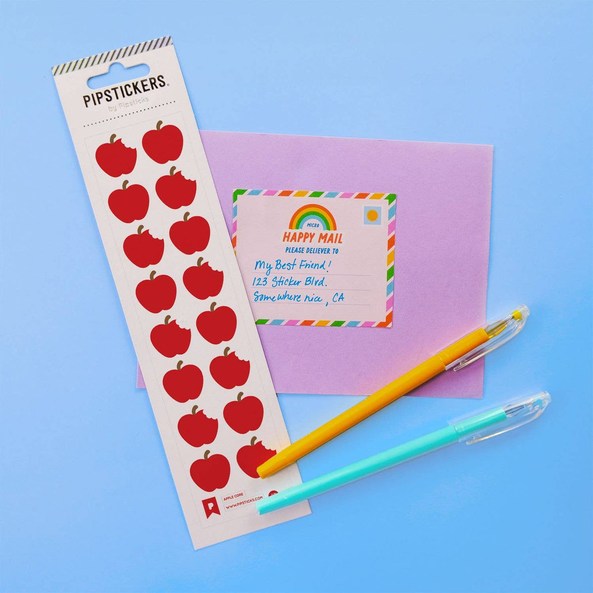 Sticker Sheet - Apple Core