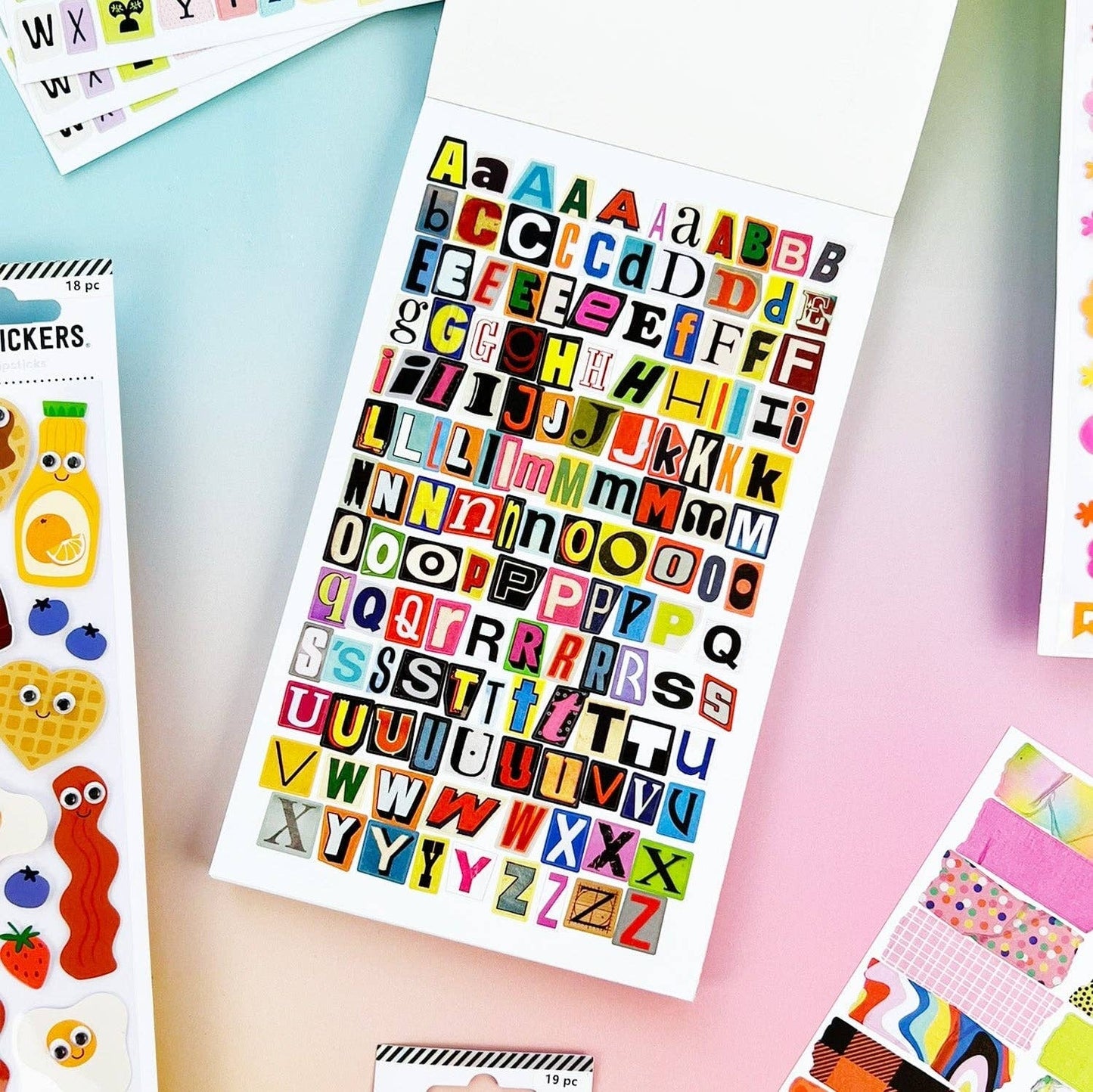 Junk Journal Sticker Book by Pipsticks