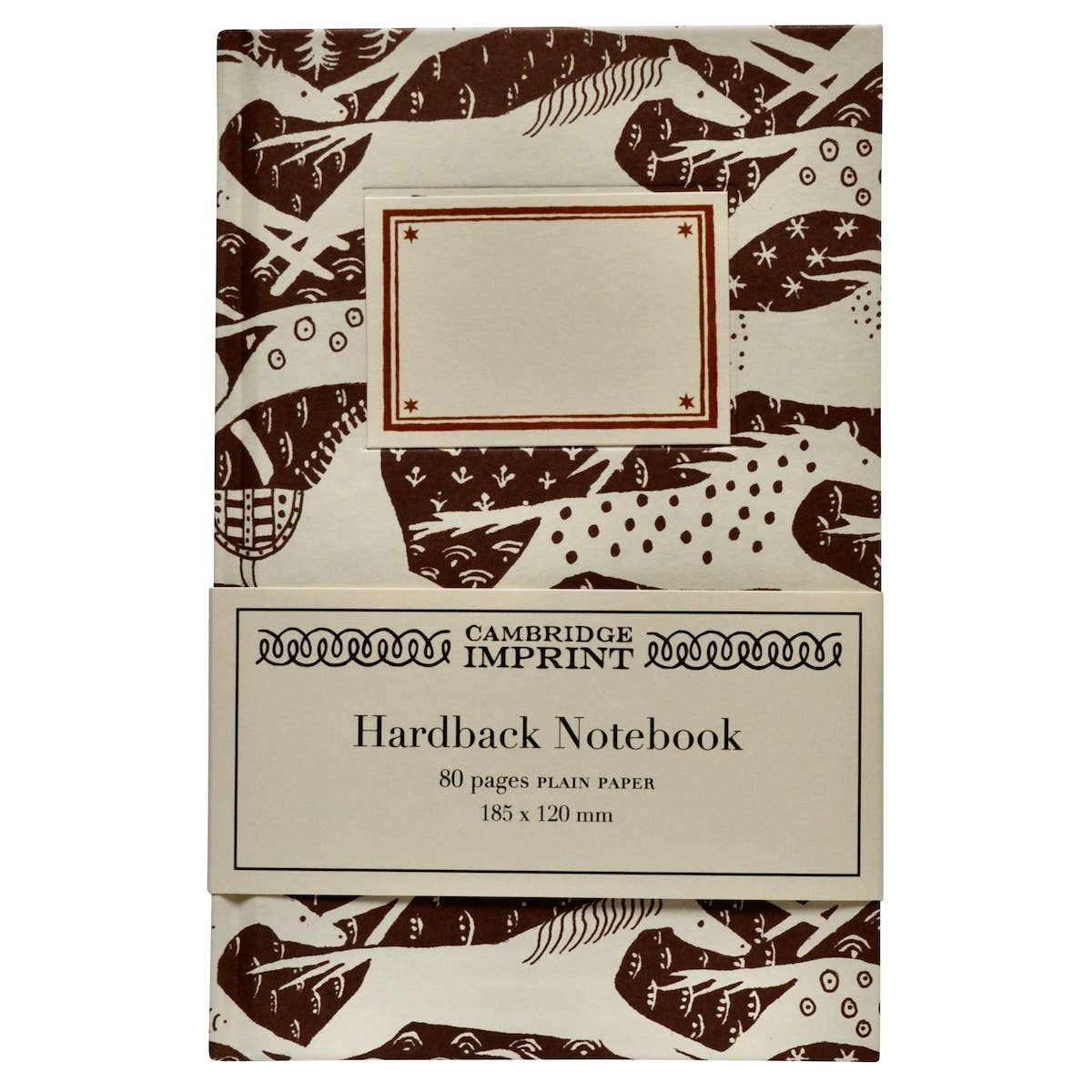 Hardback Notebook - Chocolate Horses