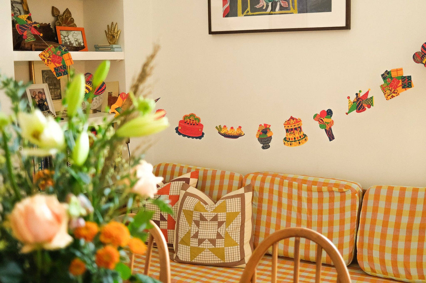Birthday Party - Sewn Garland