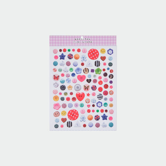 Buttons - Sticker Sheet