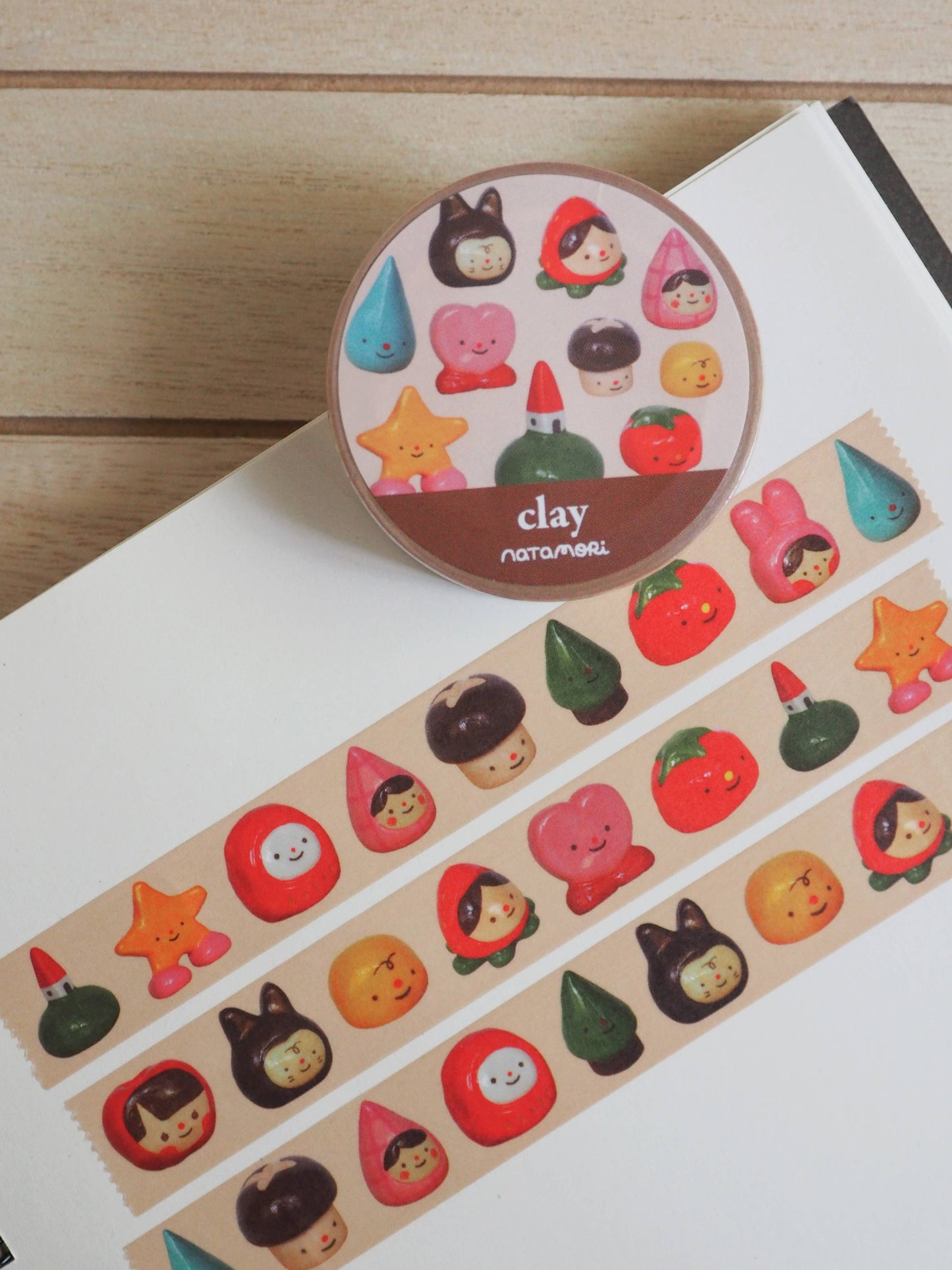 Clay -  Washi Tape