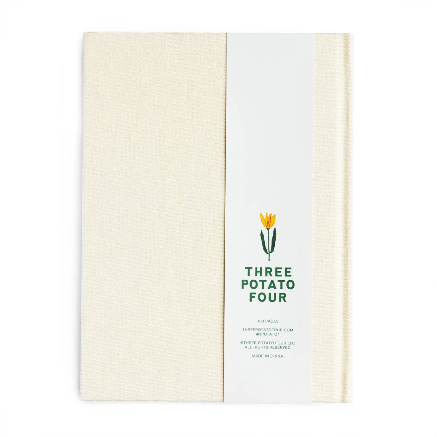 Embroidered Blank Page Journal - Floral