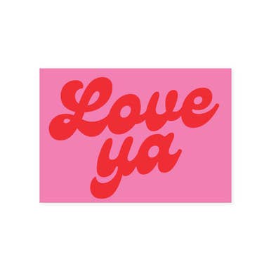 Love Ya - Postcard