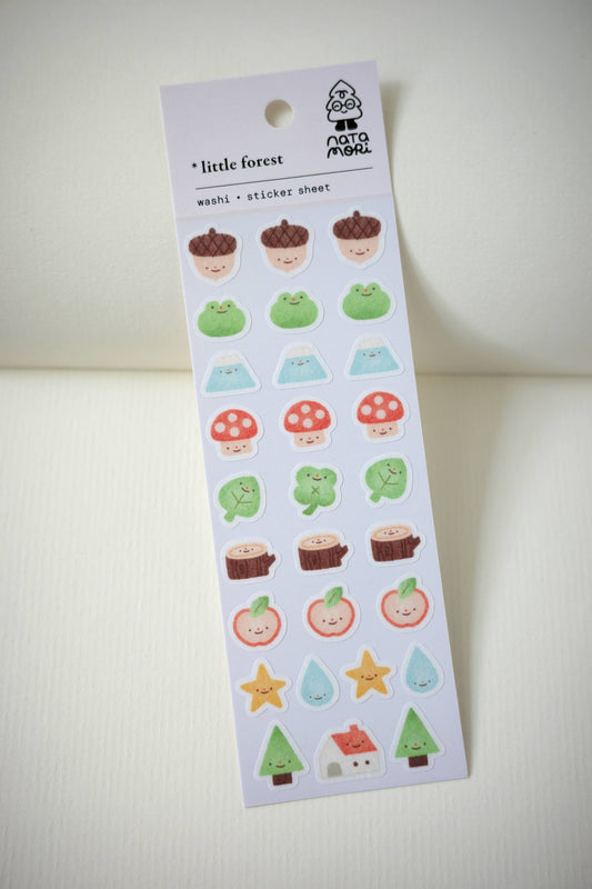 Little Forest - Washi Sticker Sheet