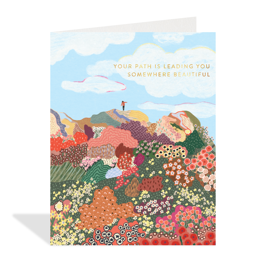 Path to Somewhere Beautiful - Greeting Card