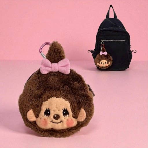 Monchhichi Carabiner - Coin Pouch (Official Sekiguchi)