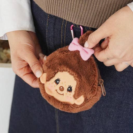 Monchhichi Carabiner - Coin Pouch (Official Sekiguchi)