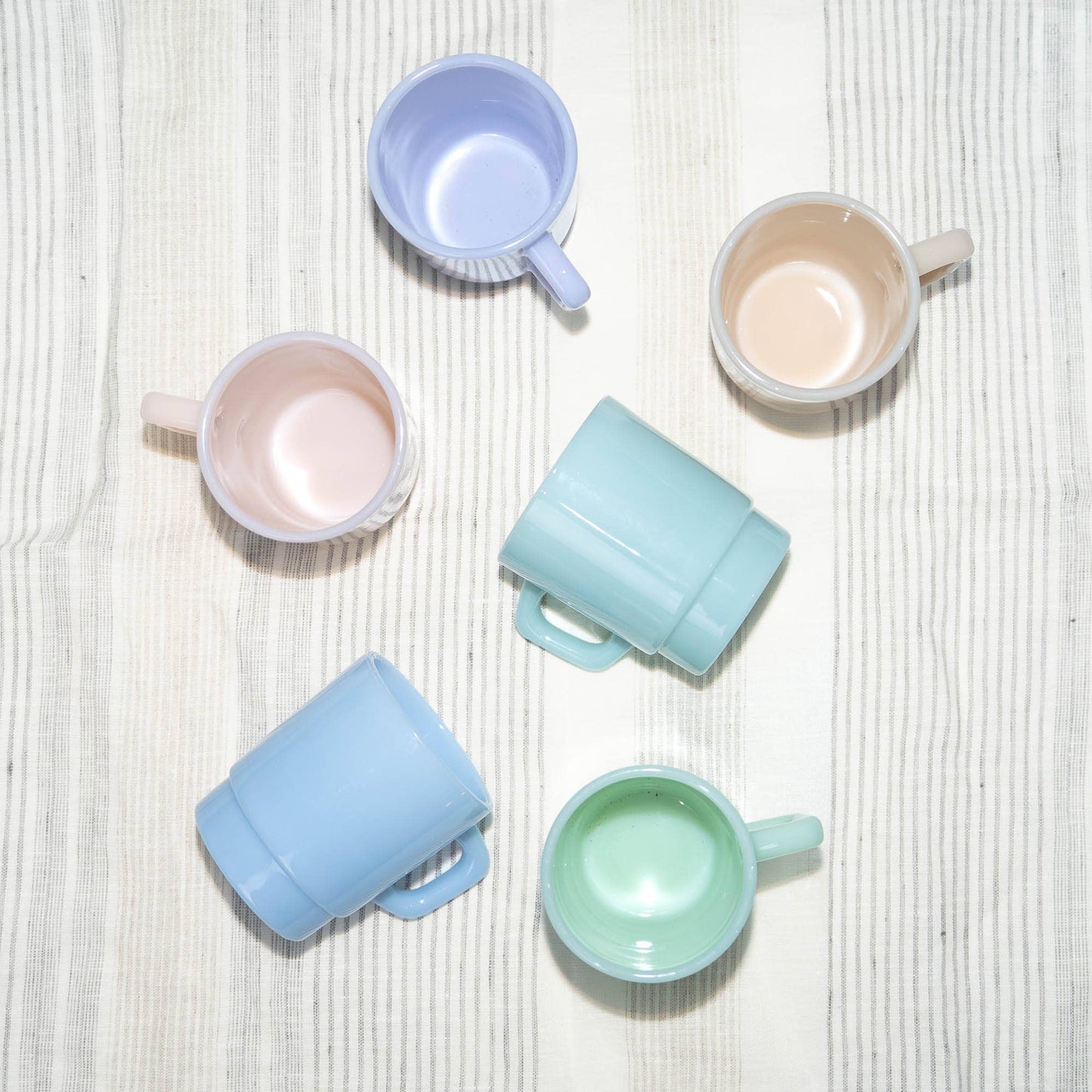 Milk Glass Mug