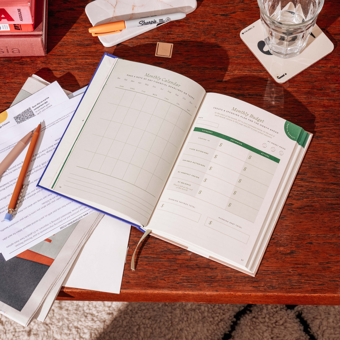 Guided Finance Planner - A5 Journal