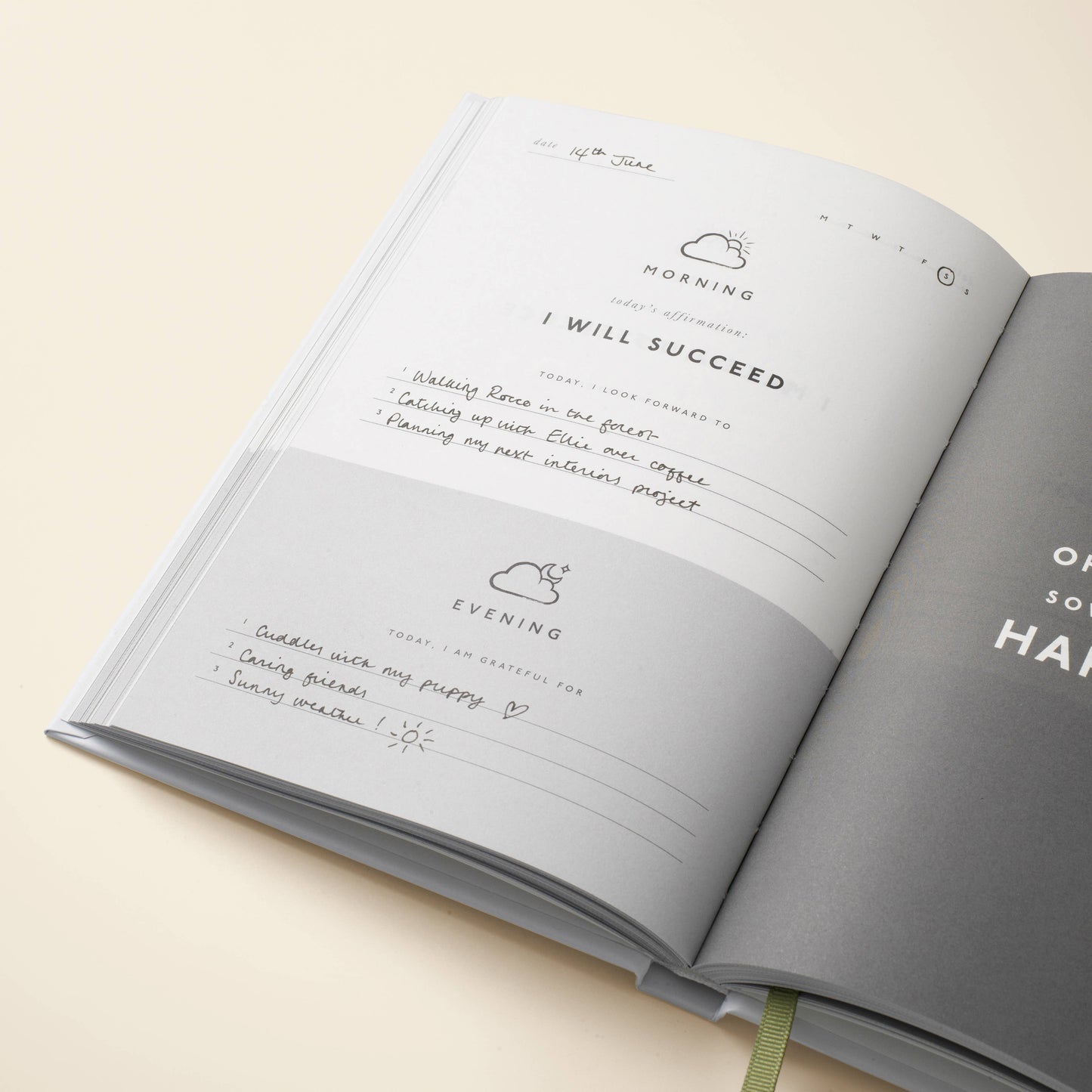 Guided Gratitude Journal, A5 Hardcover