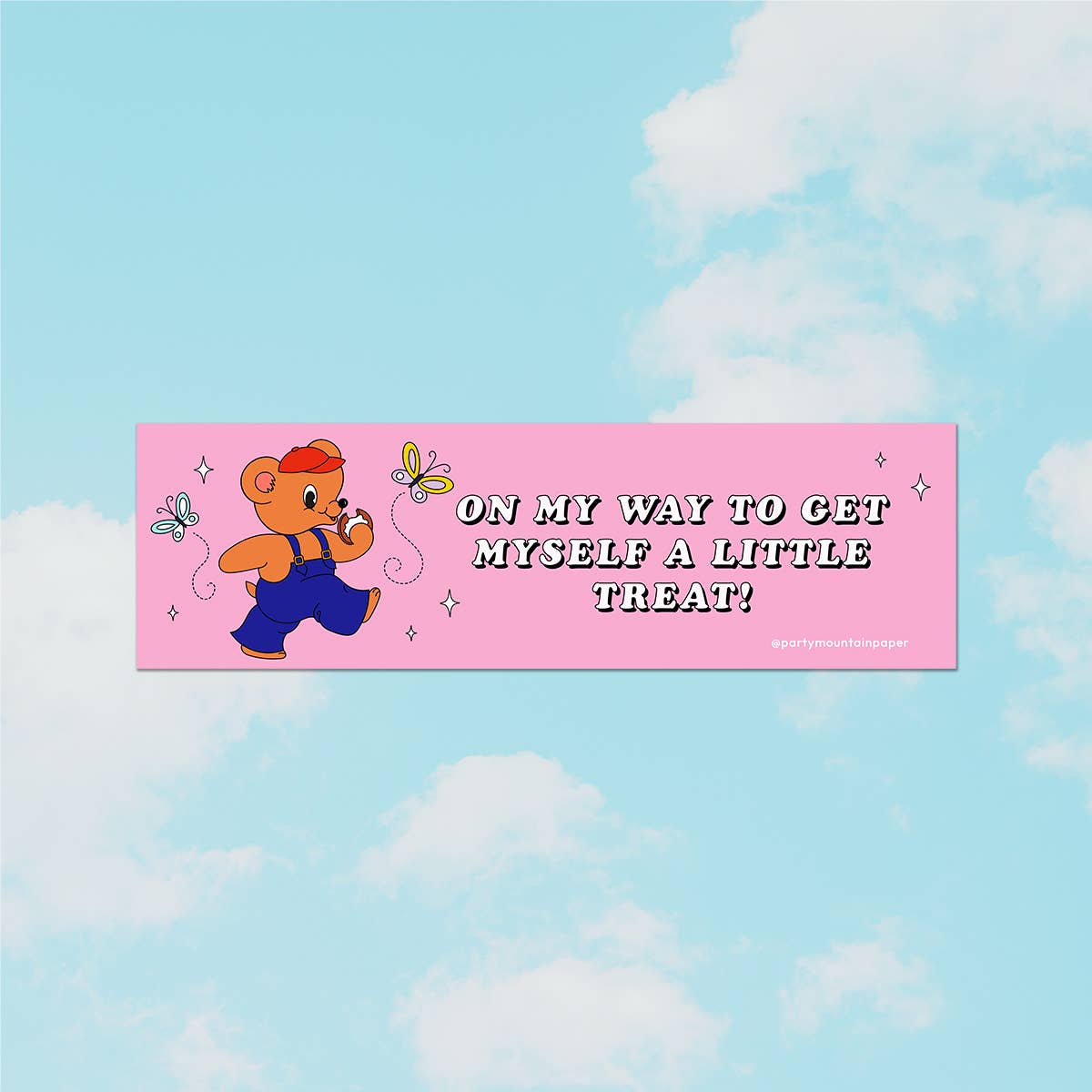 On My Way - Bumper Sticker