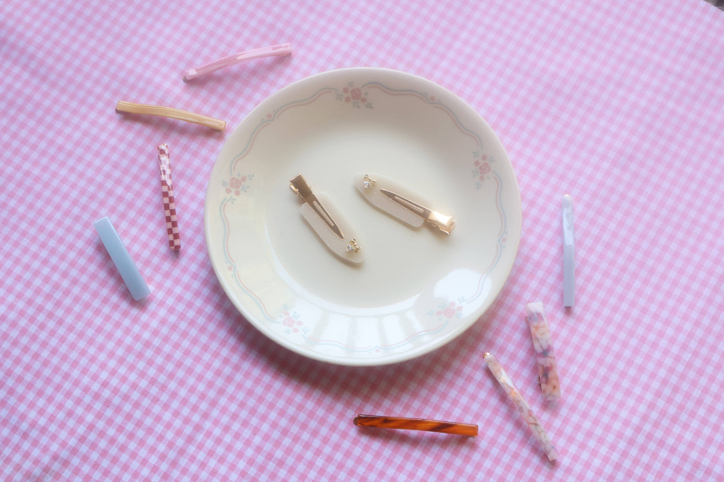 Stone Fox Slide - Hair Clip Set