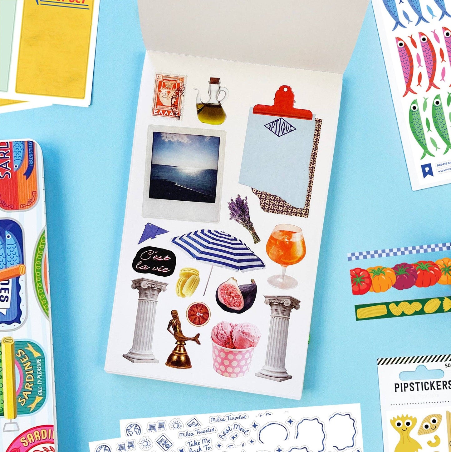 La Dolce Vita - Junk Journal Sticker Book, Volume 5