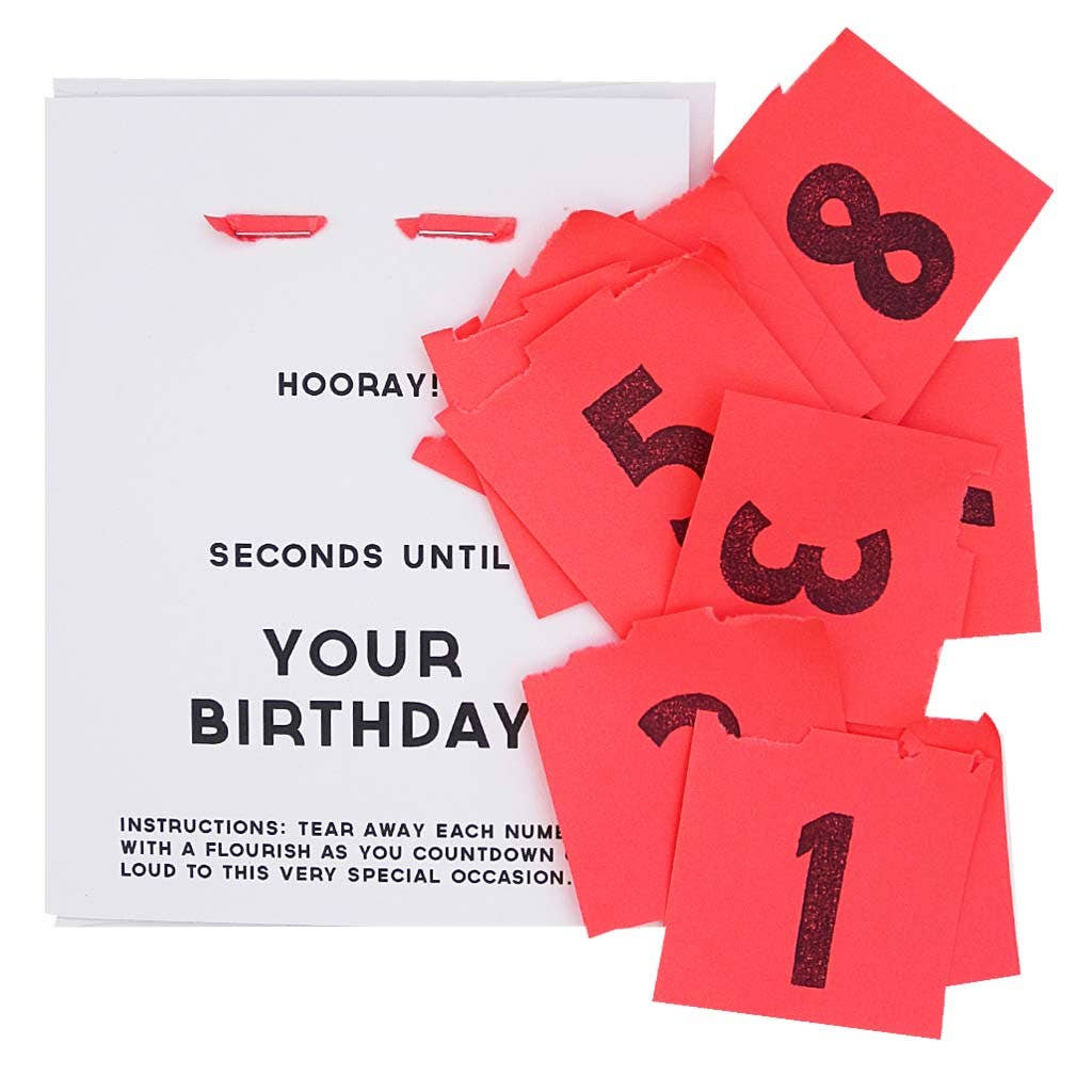 Countdown Until Your Birthday - Interactive Card