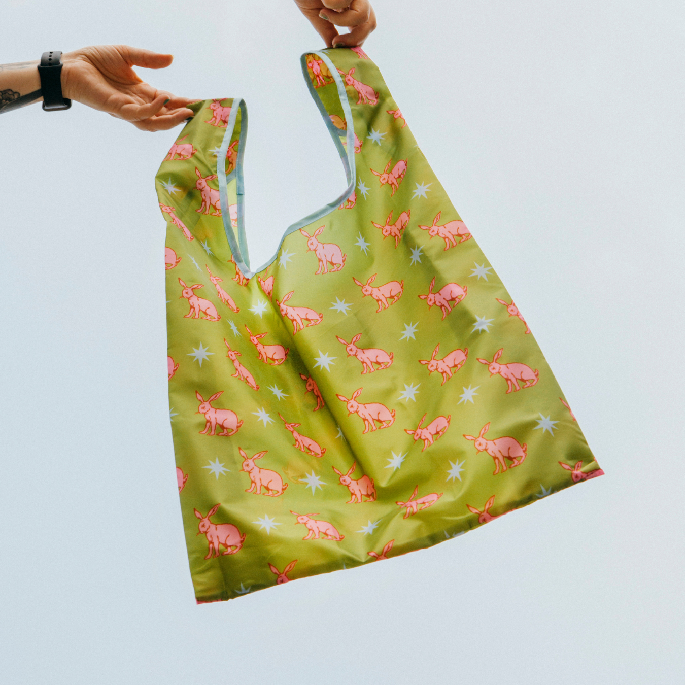 Lucky Rabbit - Foldable Reusable Bag