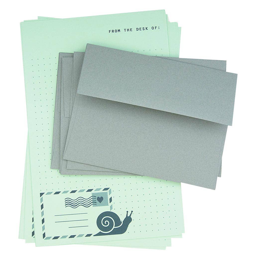 Snail Mail - Stationery Set