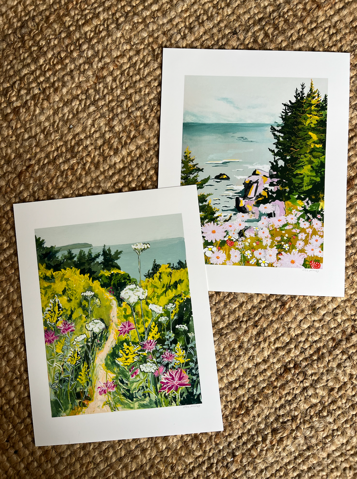 Coastal Path - Lawrencetown Print